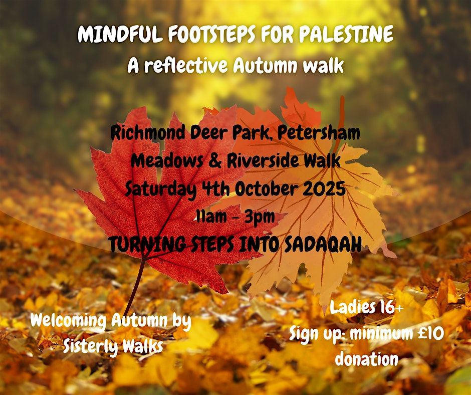 Mindful Footsteps for Palestine