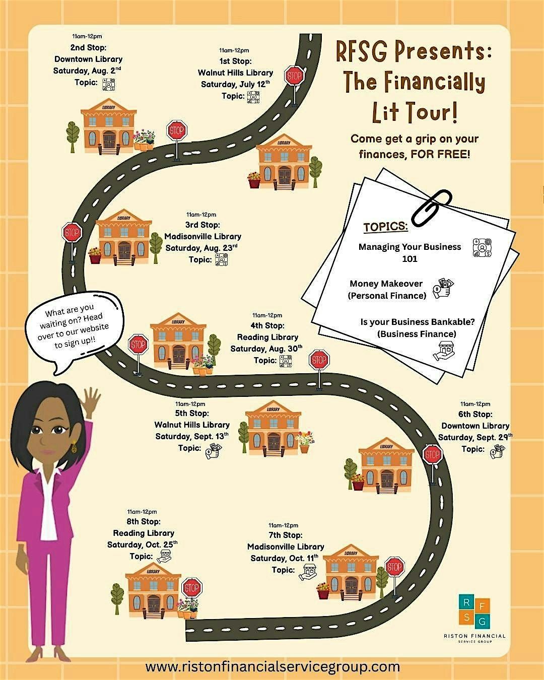 RFSG Presents: The Financially Lit Tour!
