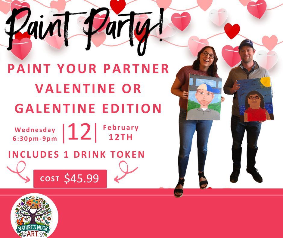 Feb. 12th Atypical Brewery Paint Your Partner