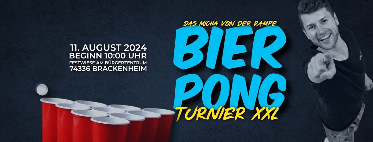 Das Micha von der Rampe Bierpong Turnier \ud83c\udfd3.