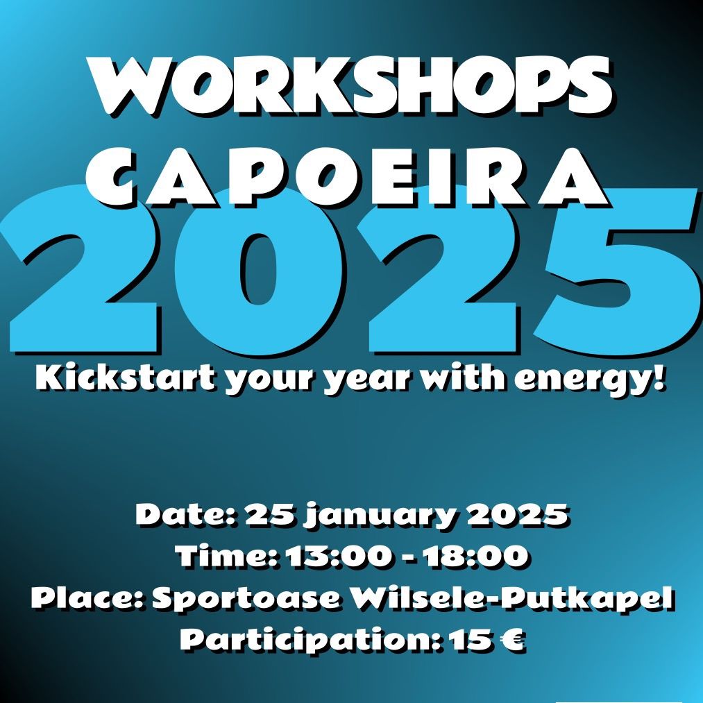 Capoeira workshops: Kickstart your year with energy! 