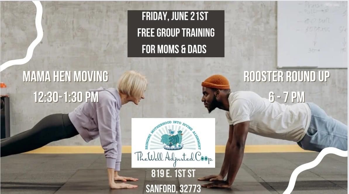 Rooster Round Up Free Fitness Class (DADS)