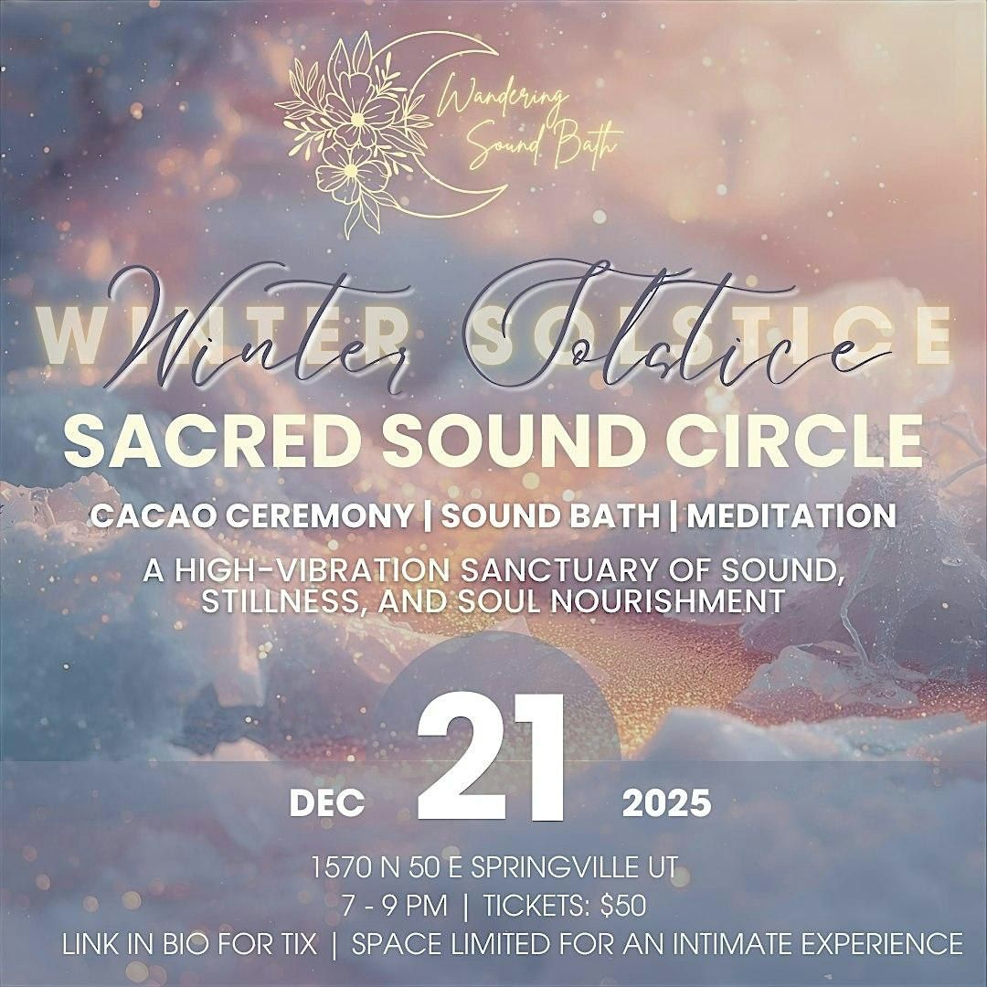 Winter Solstice Sacred Sound Circle