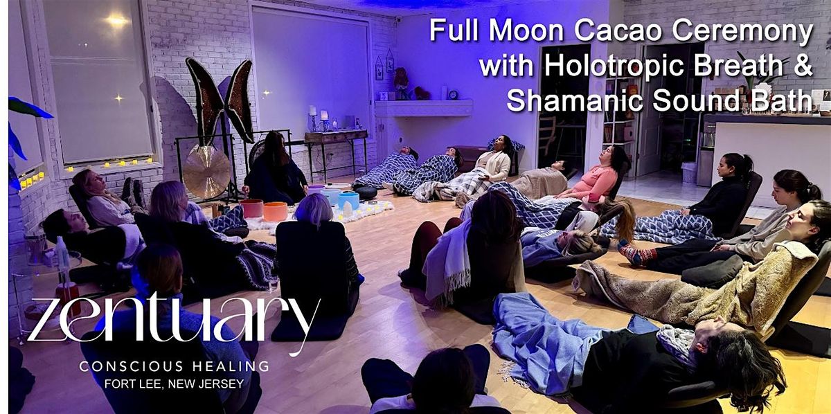Full Moon Cacao Ceremony with Holotropic Breath & Shamanic Sound Bath