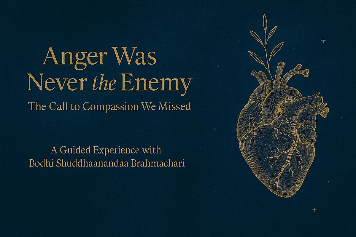 "Anger Was Never the Enemy: The Call to Compassion We Missed"