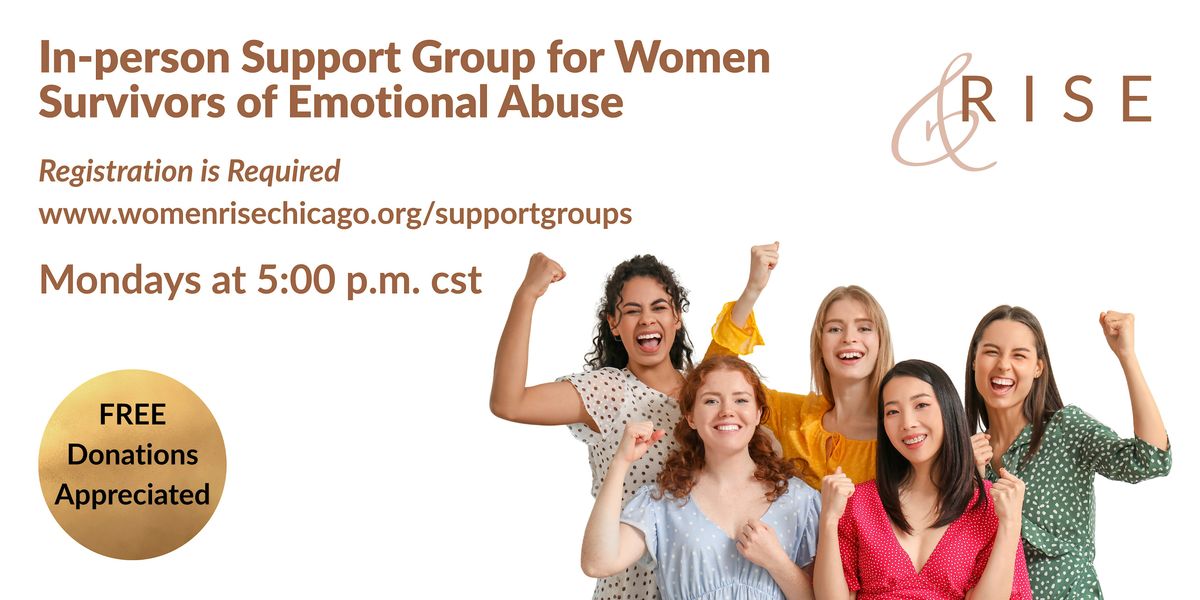 In-person Support Group for Women Survivors of Emotional Abuse