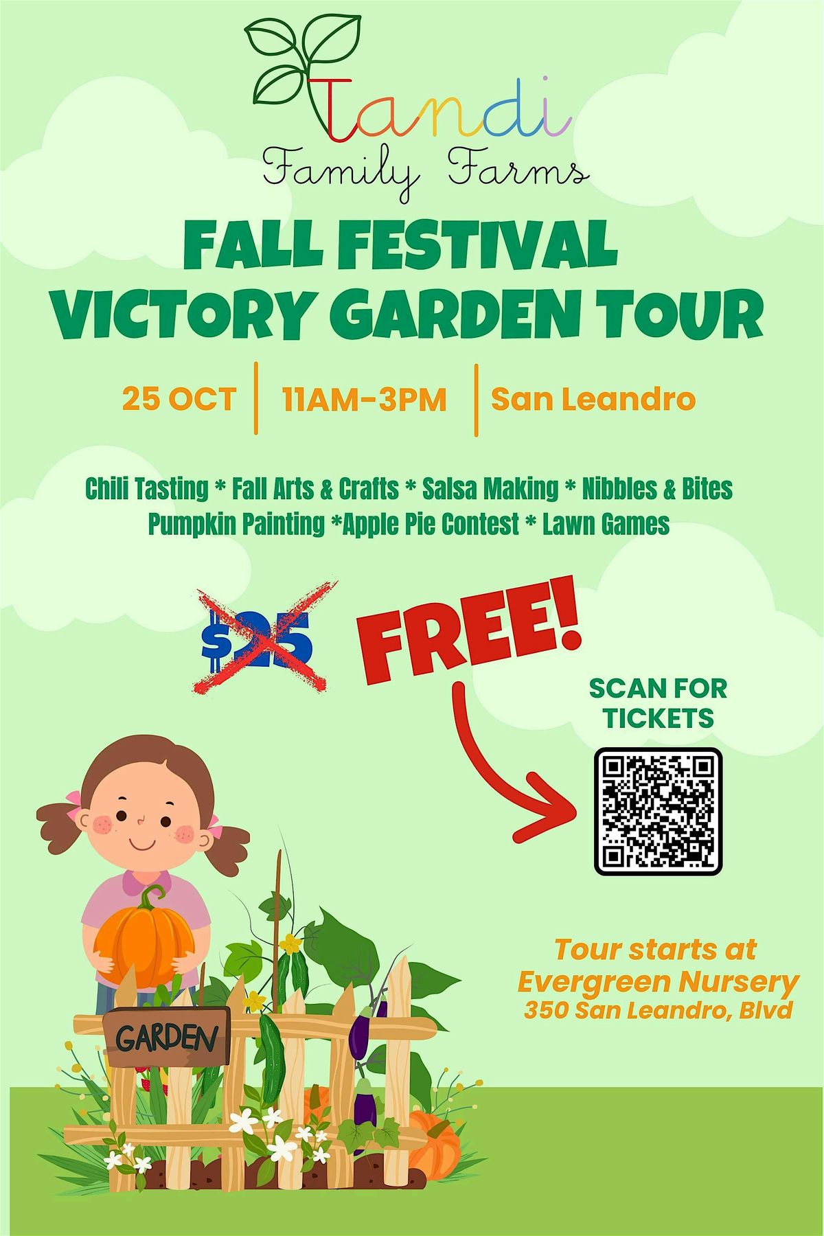 Tandi Family Farms Fall Festival Victory Garden Tour