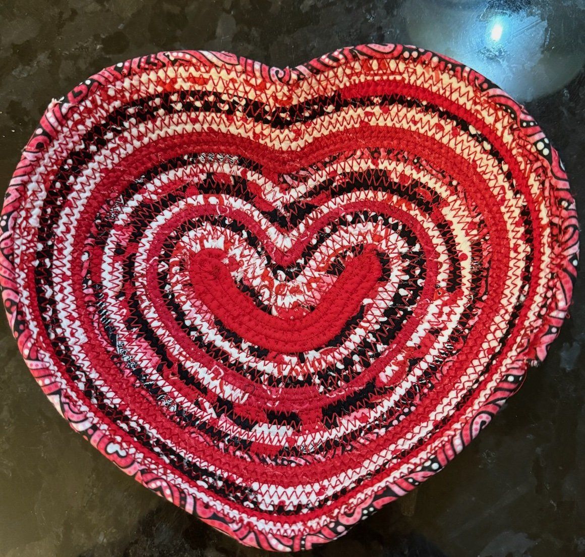 Heart Shaped Rope Bowl Class - Saturday, February. 1st 12:00-3:00 In Person\/Zoom