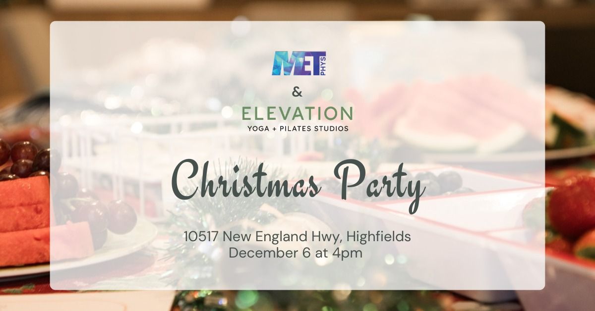 MET Phys & Elevation Studios Christmas Party 2024