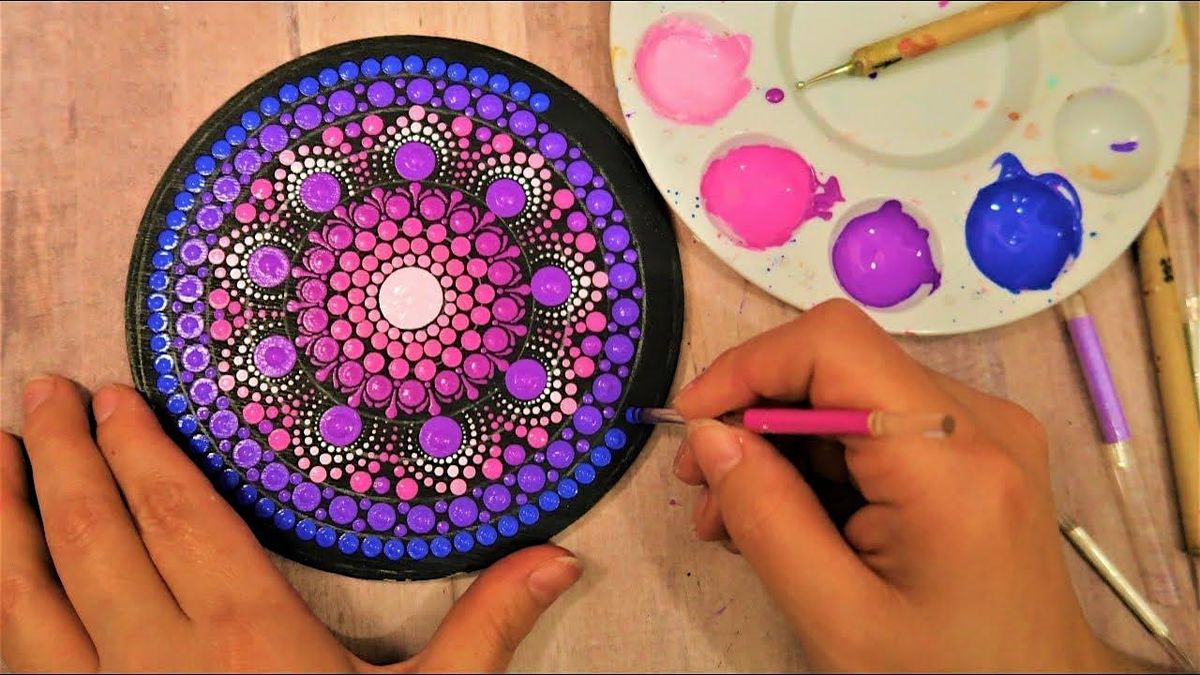 Relaxing Dotting Art Workshop