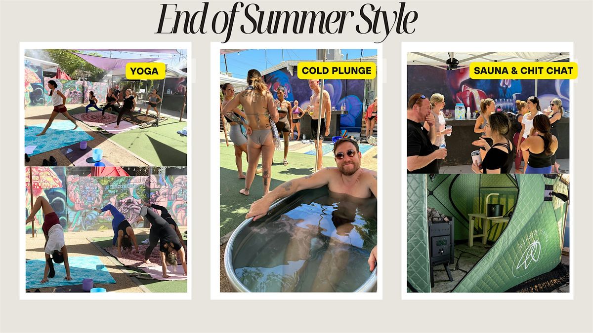 Ignite & Awaken: Sauna Social | Cold Plunge | Yoga | Coffee