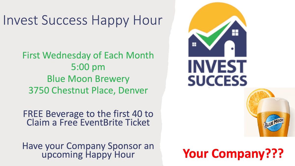 November Invest Success Happy Hour @ Blue Moon Brewing Company