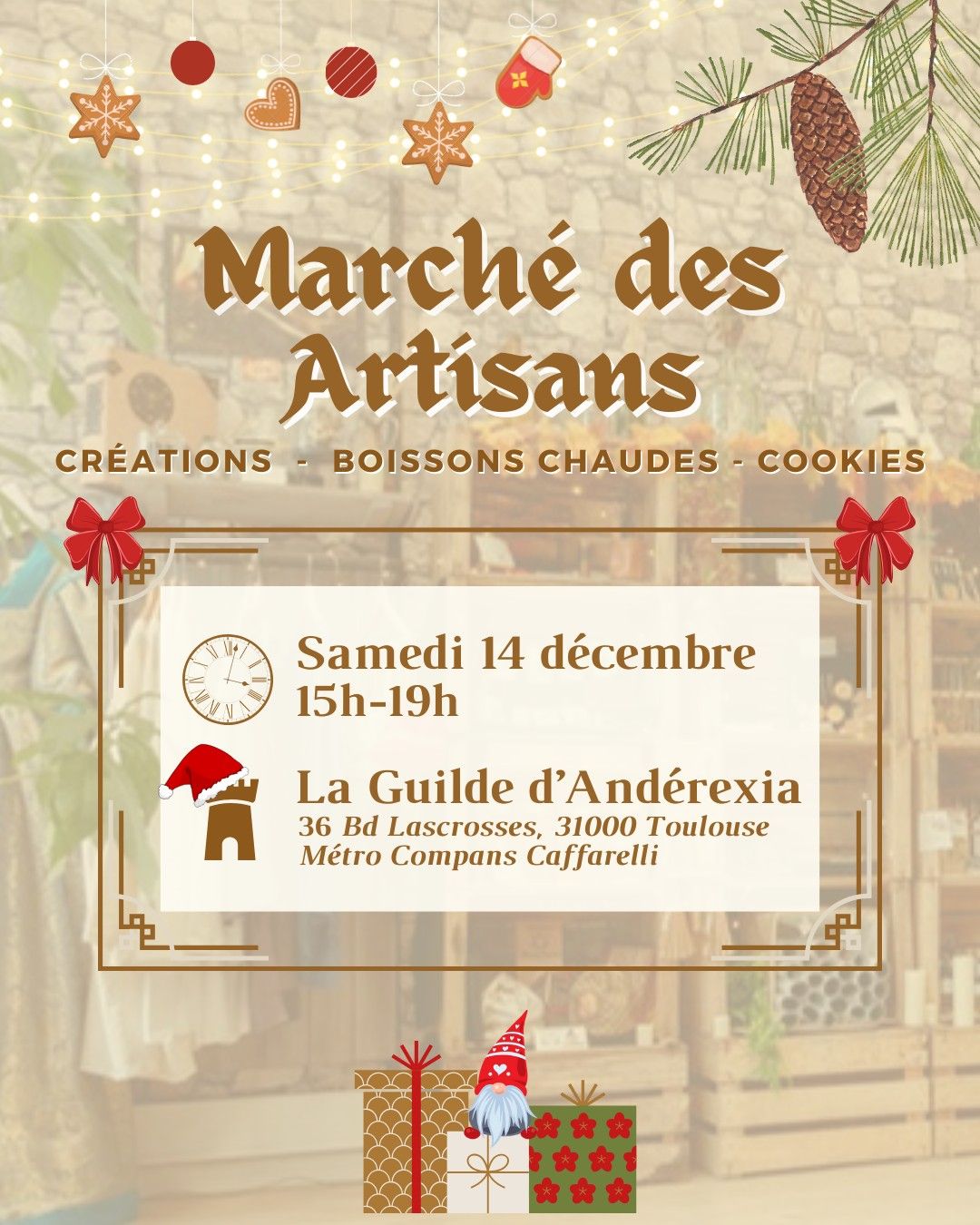 MARCH\u00c9 DES ARTISANS \u00e0 La Guilde d'And\u00e9rexia