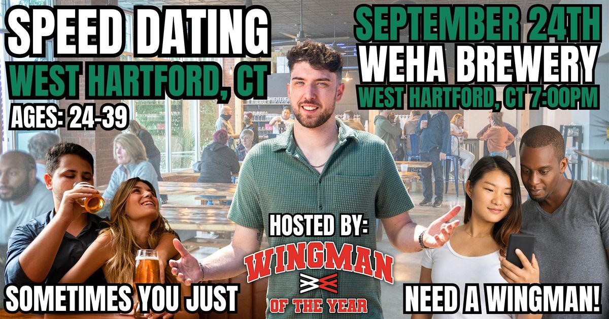Speed Dating With Wingman Of The Year: West Hartford, CT