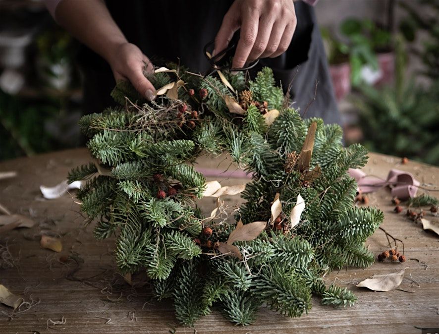Christmas Wreath or Table centerpiece making session