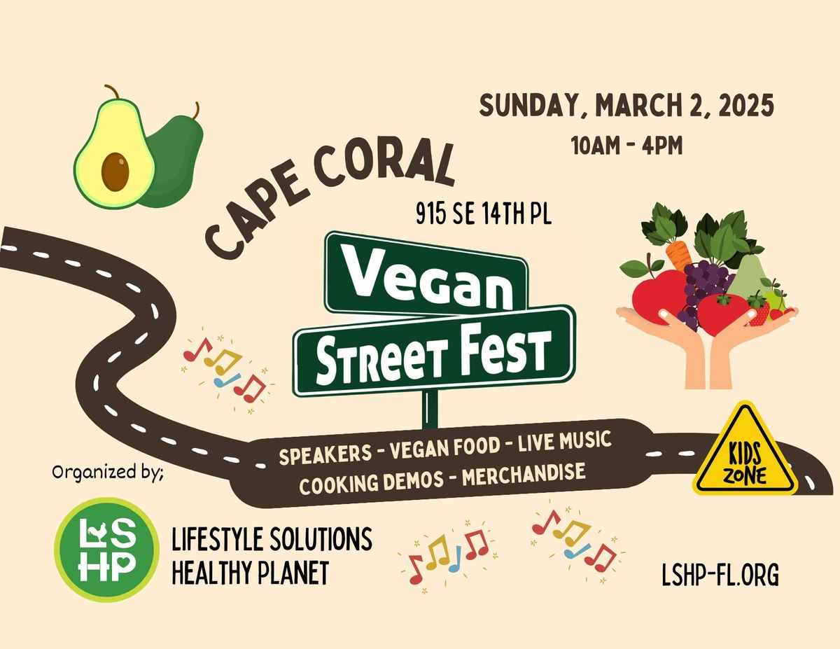 3rd Annual Cape Coral Vegan Street Fest