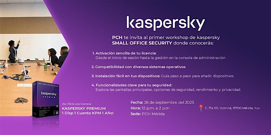 Workshop Kaspersky M\u00c9RIDA