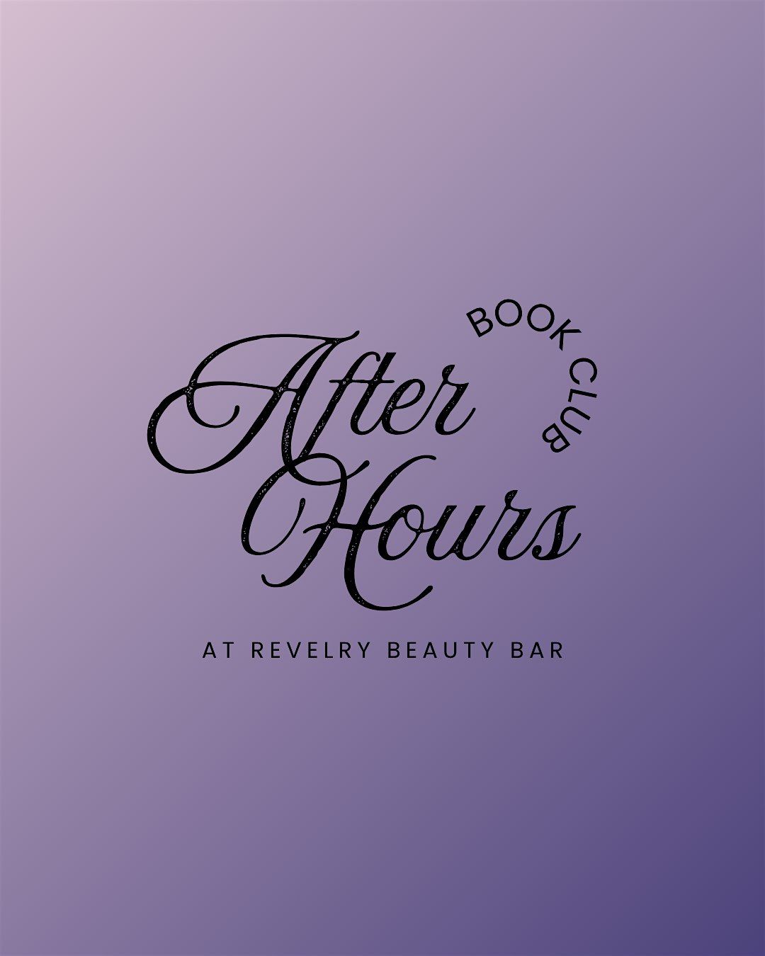 Nov 3 - After Hours Book Club @ Revelry