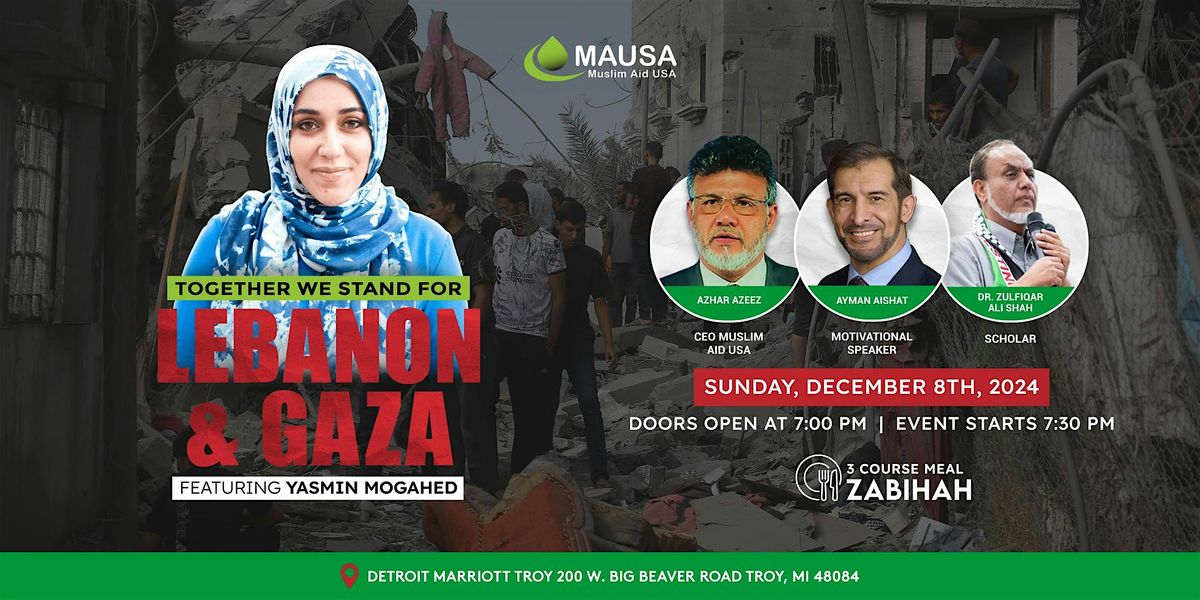 Standing Together for Lebanon & Gaza - Detroit