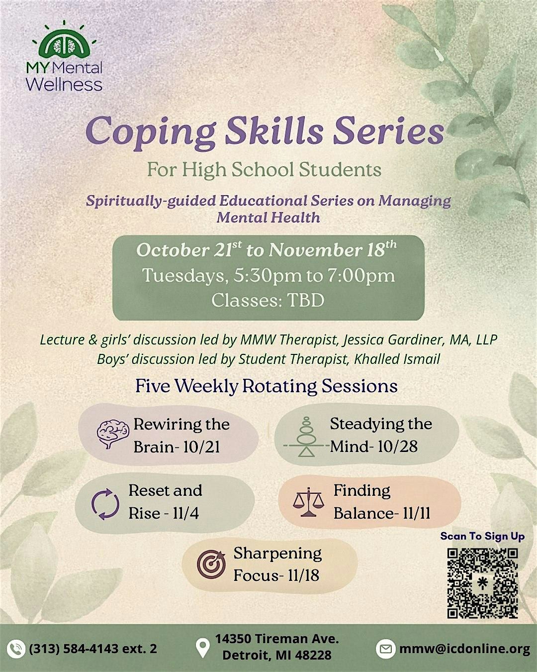 Coping Skills Series: Reset and Rise