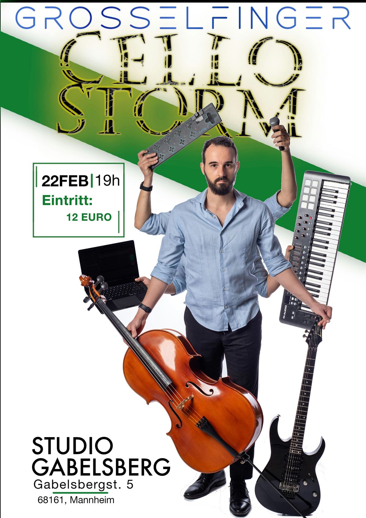 Cello Storm: A Live Looping Experience in Mannheim