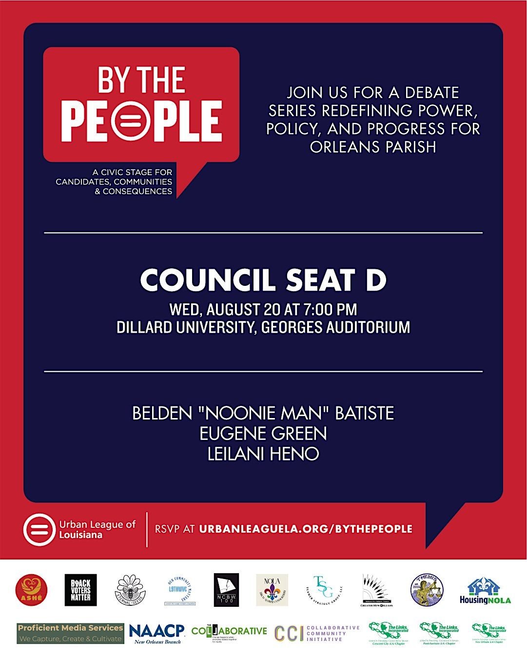 New Orleans City Council District D Debate
