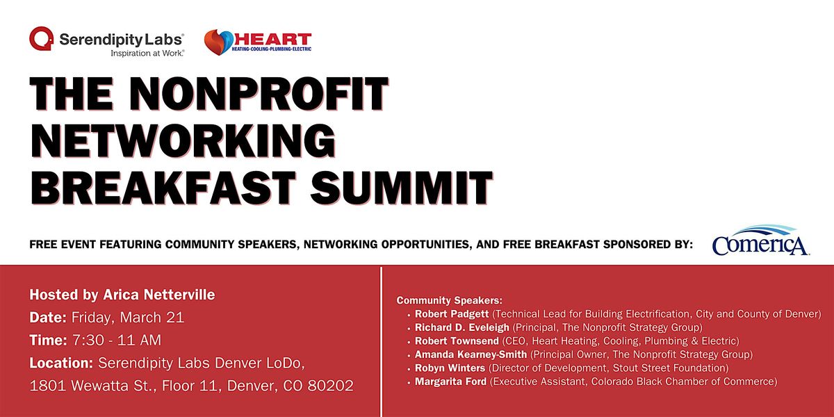 The Nonprofit Networking Breakfast Summit