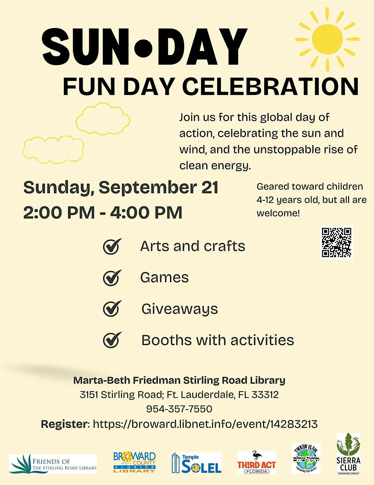 Sun Day Fun Day Celebration