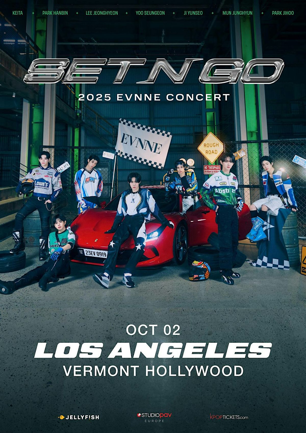 2025 EVNNE Concert 'SET N GO\u2019 in Los Angeles