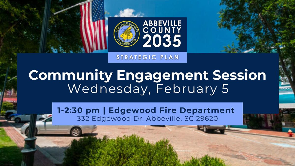 Community Engagement Session | Edgewood Fire Department