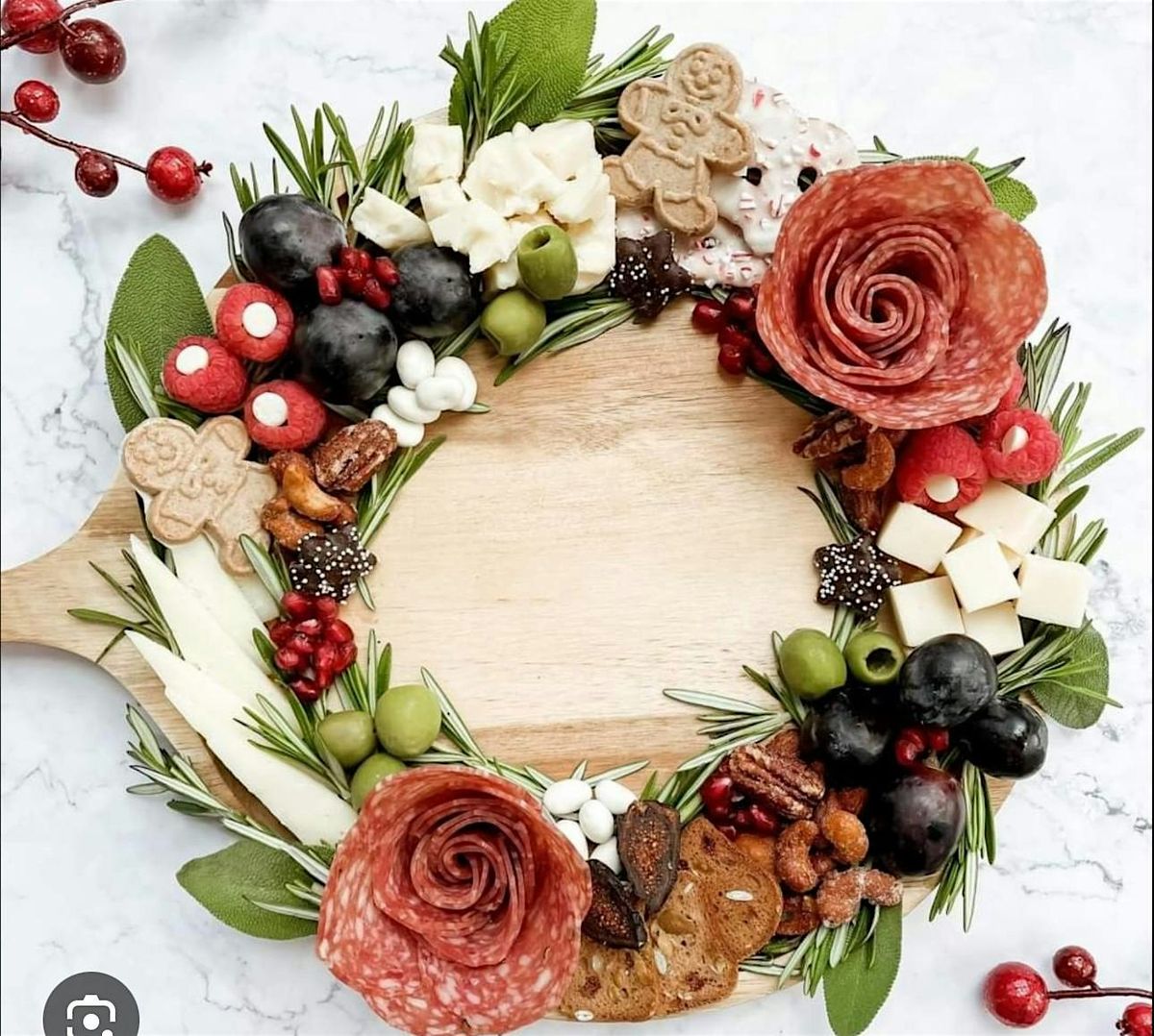 RI Night Market  X Artisan Bites Charcuterie Wreath Workshop