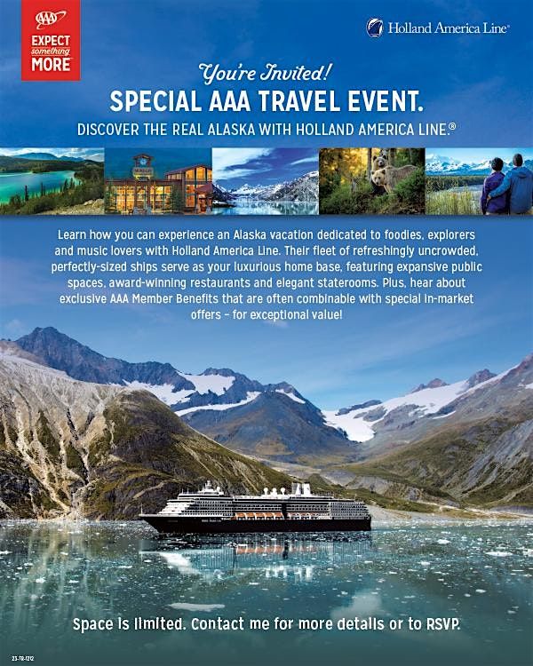 Discover Alaska with Holland America