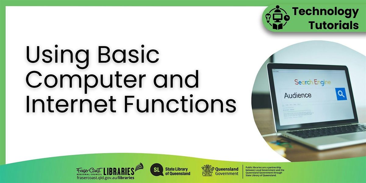 Technology Tutorials-Maryborough Library-Using Basic Computer & Internet