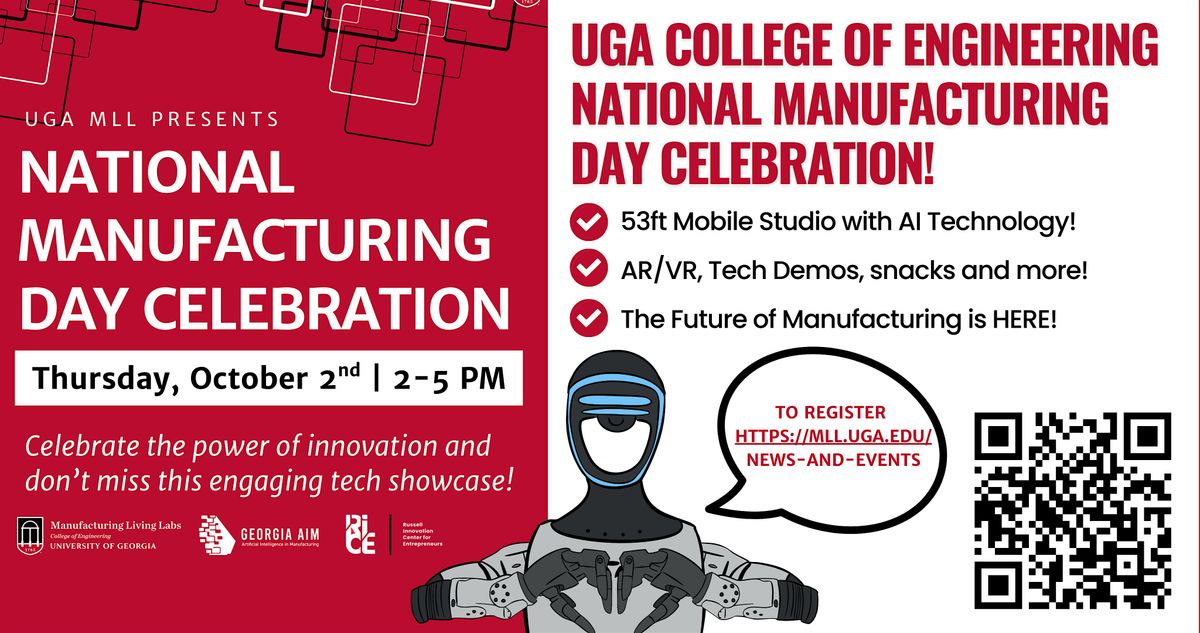 National Manufacturing Day at the University of Georgia