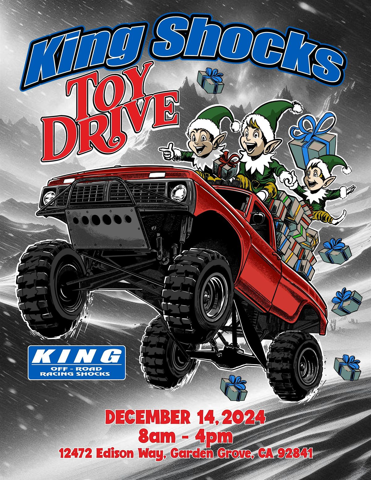 King Shocks Toy Drive and Showcase