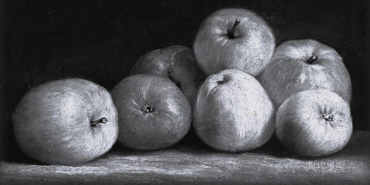 Charcoal Apple Drawing with Cheryl Bielli