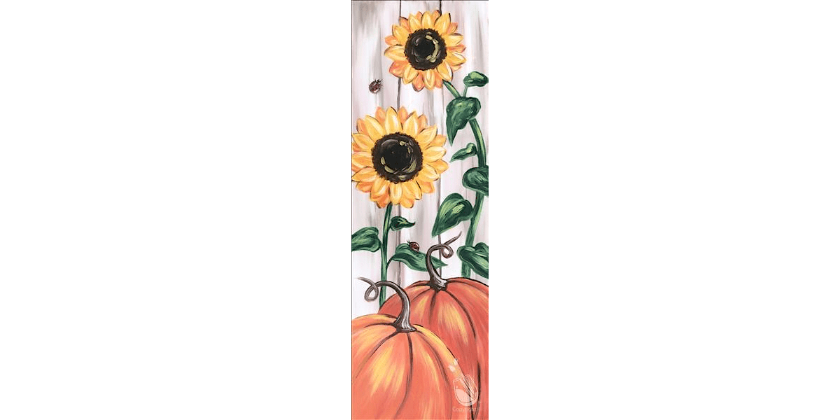 Pumpkins and Sunflowers - Paint and Sip in Denver | Classpop!\u2122