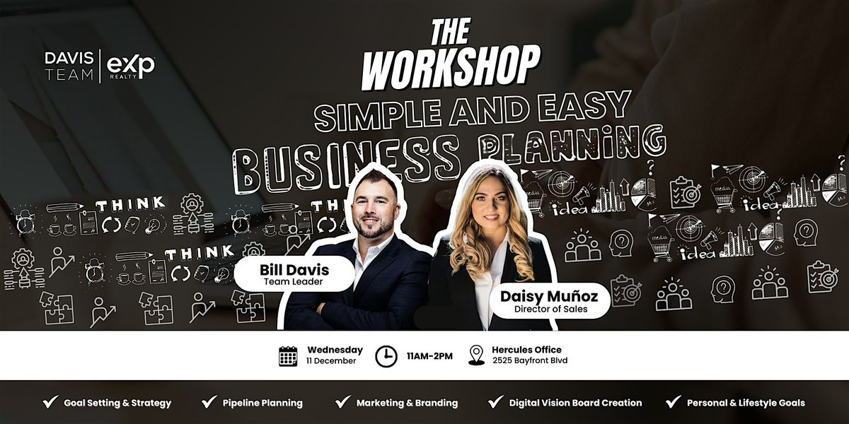 The Workshop: Simple and Easy Business Planning