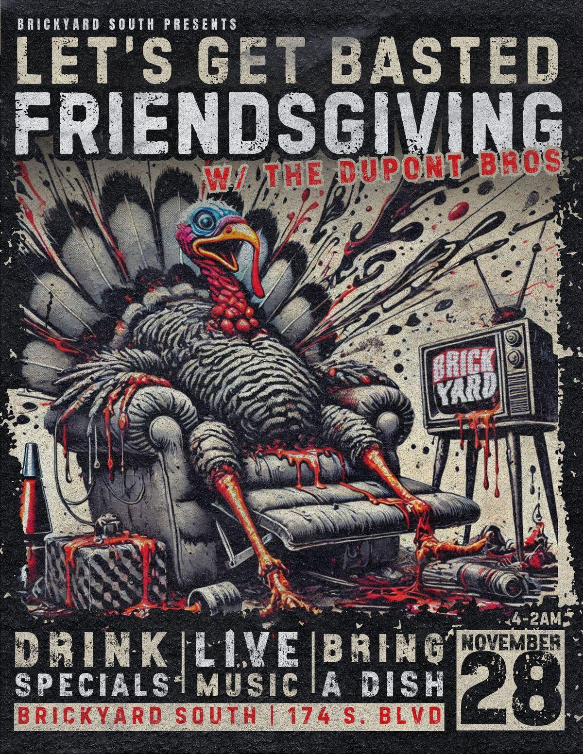 Let's Get Basted! Friendsgiving @ Brickyard