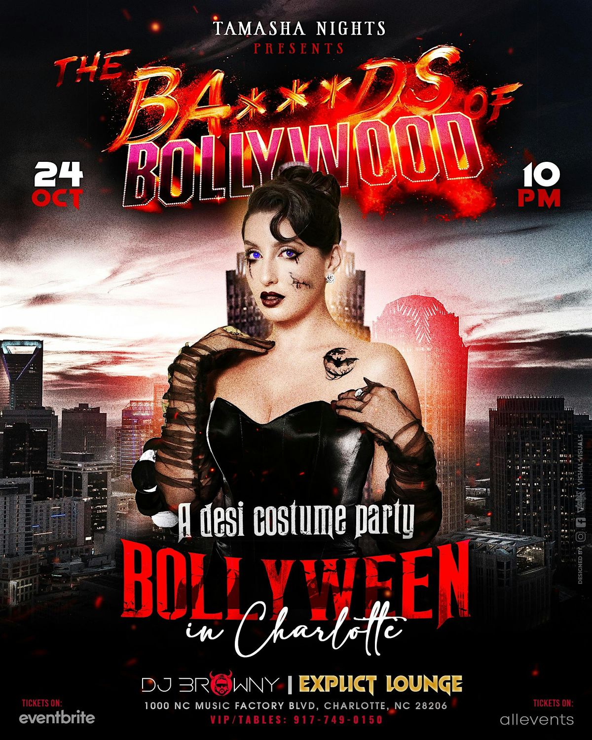 CHARLOTTE BA***DS OF BOLLYWOOD, A DESI COSTUME PARTY @EXPLICT LOUNGE