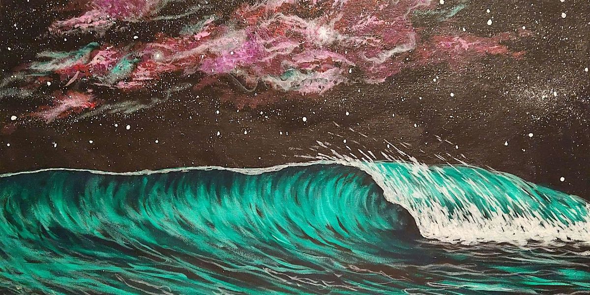 The Milky Wave - Paint and Sip by Classpop!\u2122