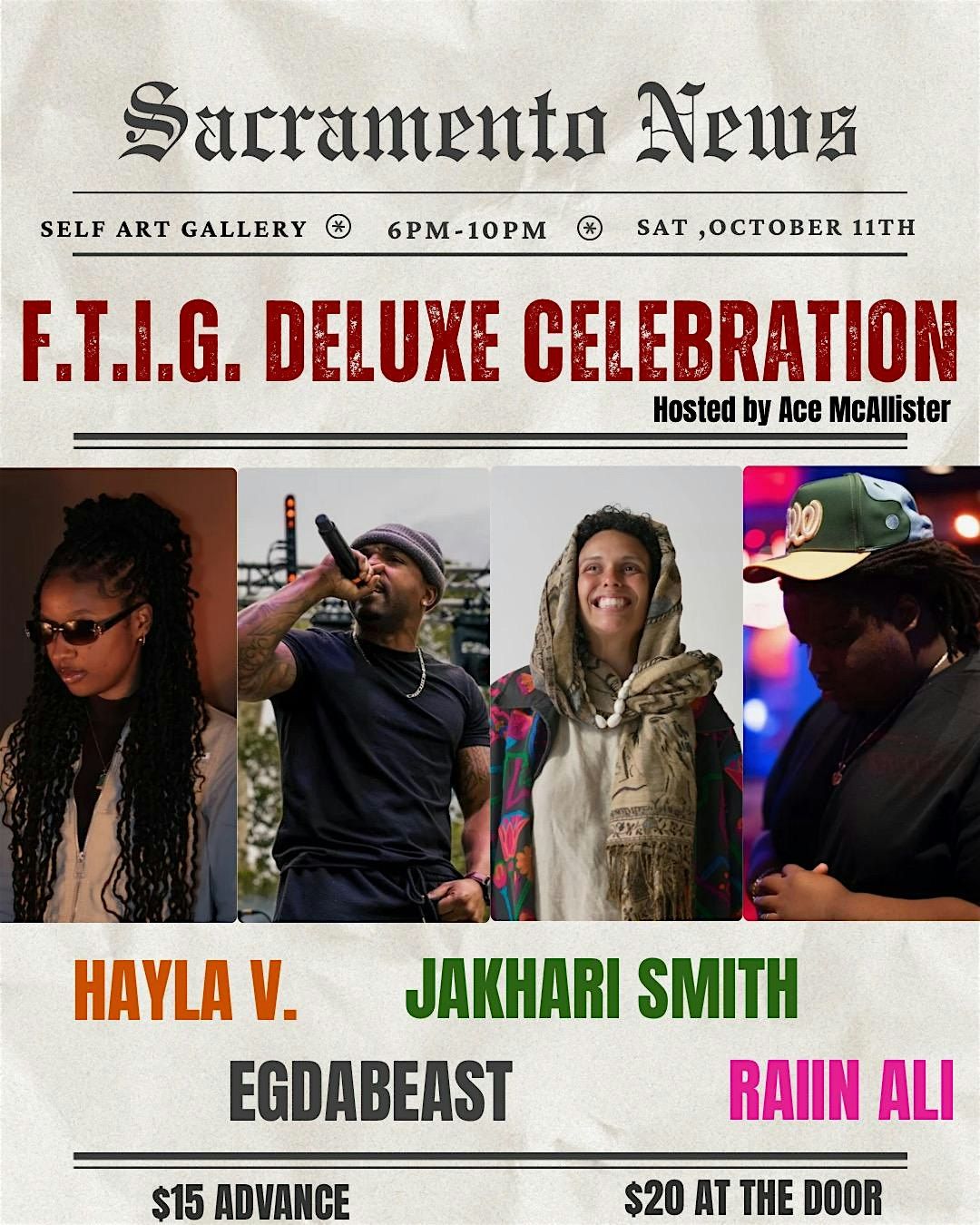 SECOND SATURDAY F.T.I.G DELUXE CELEBRATION W\/HAYLA V