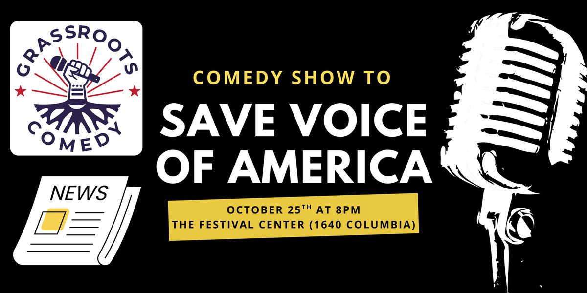 Comedy Show to Save Voice Of America