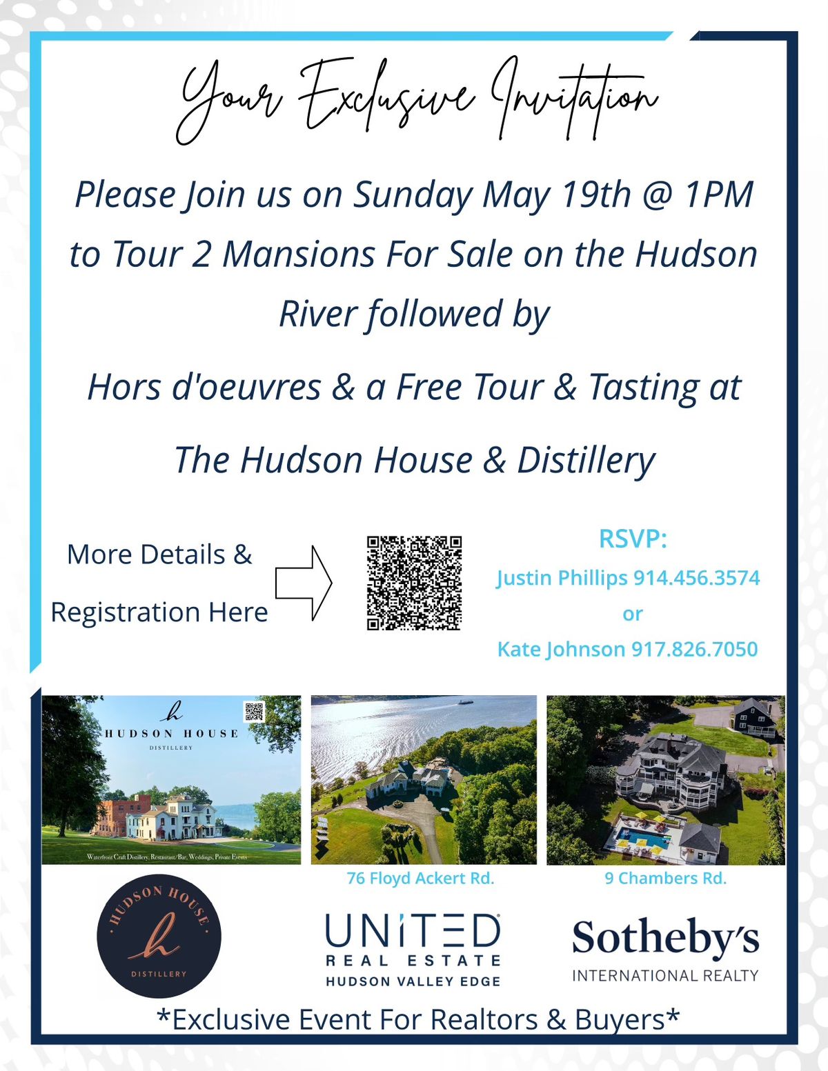76 Floyd Ackert Rd Mansion Tour & Tasting at The Hudson House & Distillery