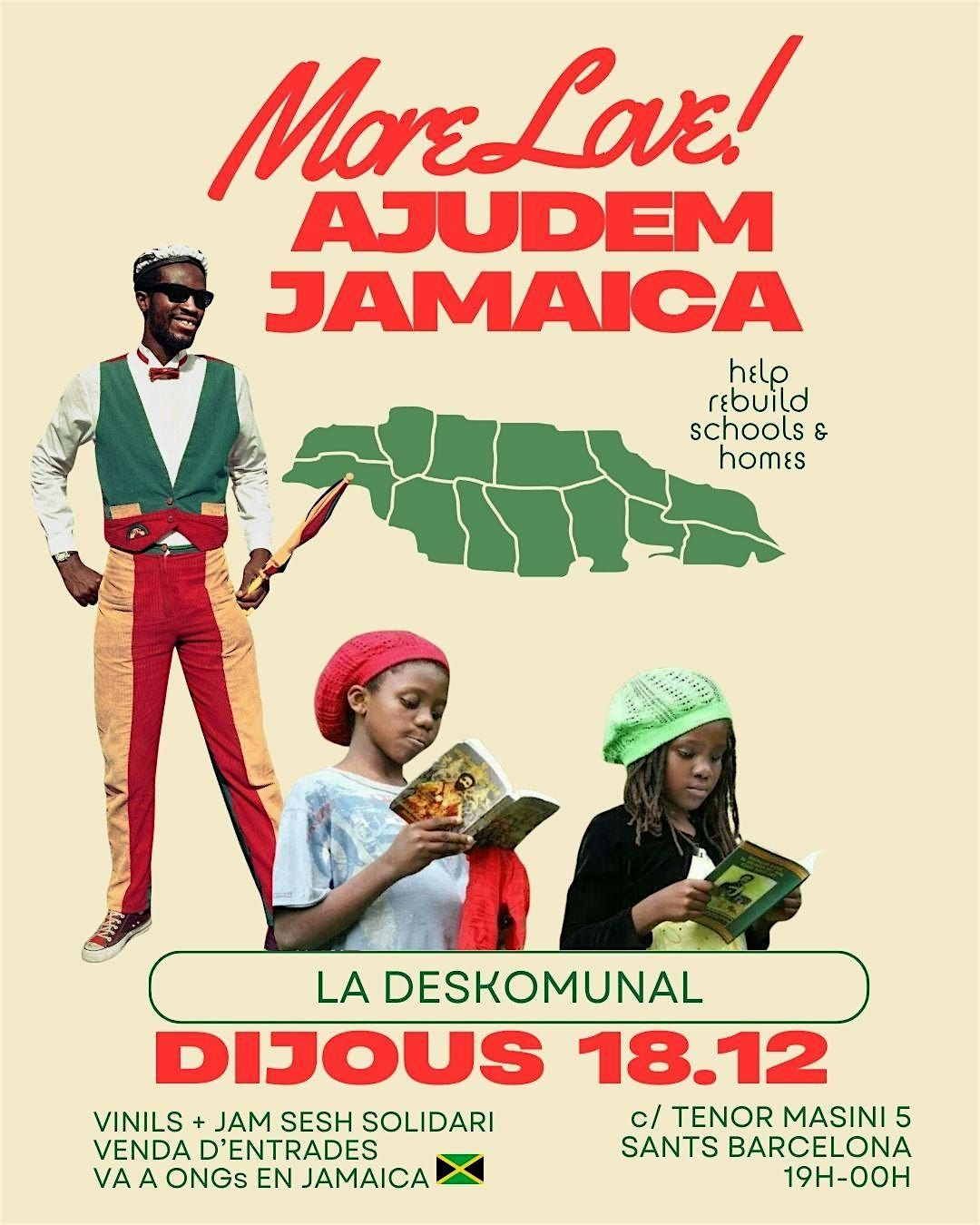 More Love! Ajudem Jamaica