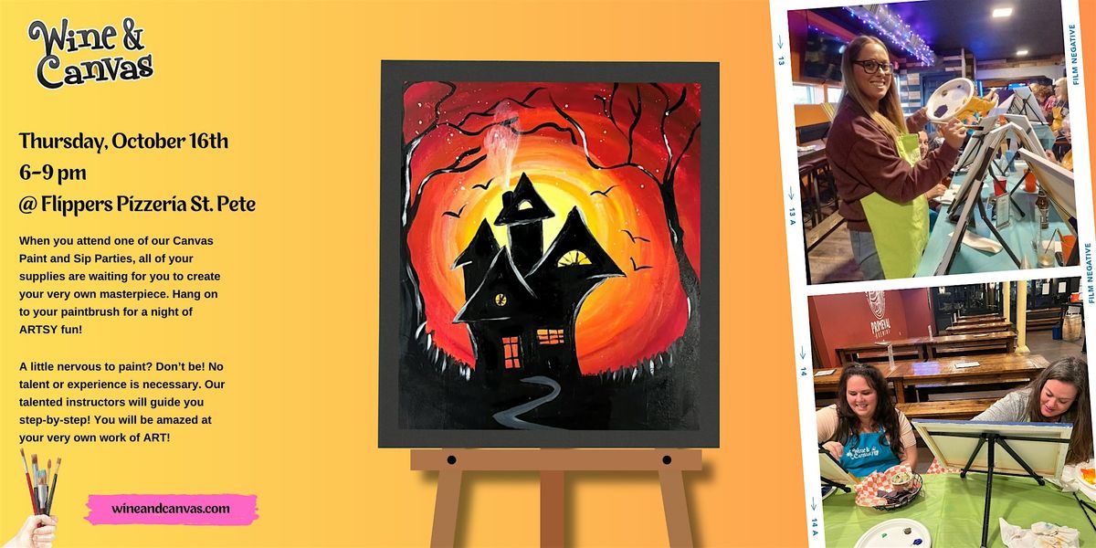 St Pete Paint Party - Spooky Lane