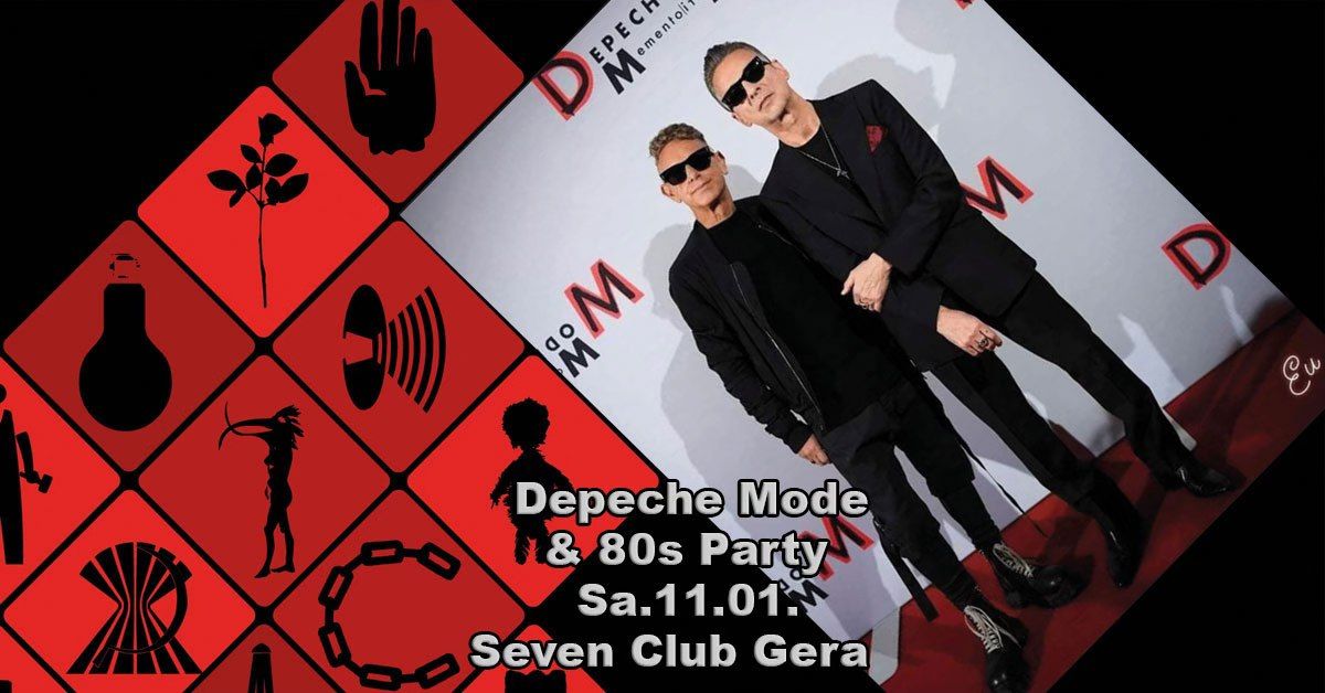 Depeche Mode Synthi Pop & 80er Party im Seven Club Gera 