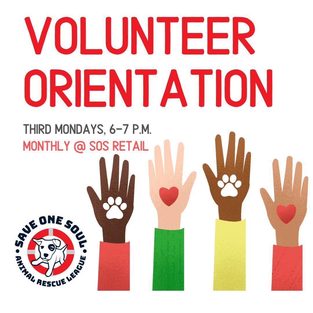 New Volunteer Orientation & Open House