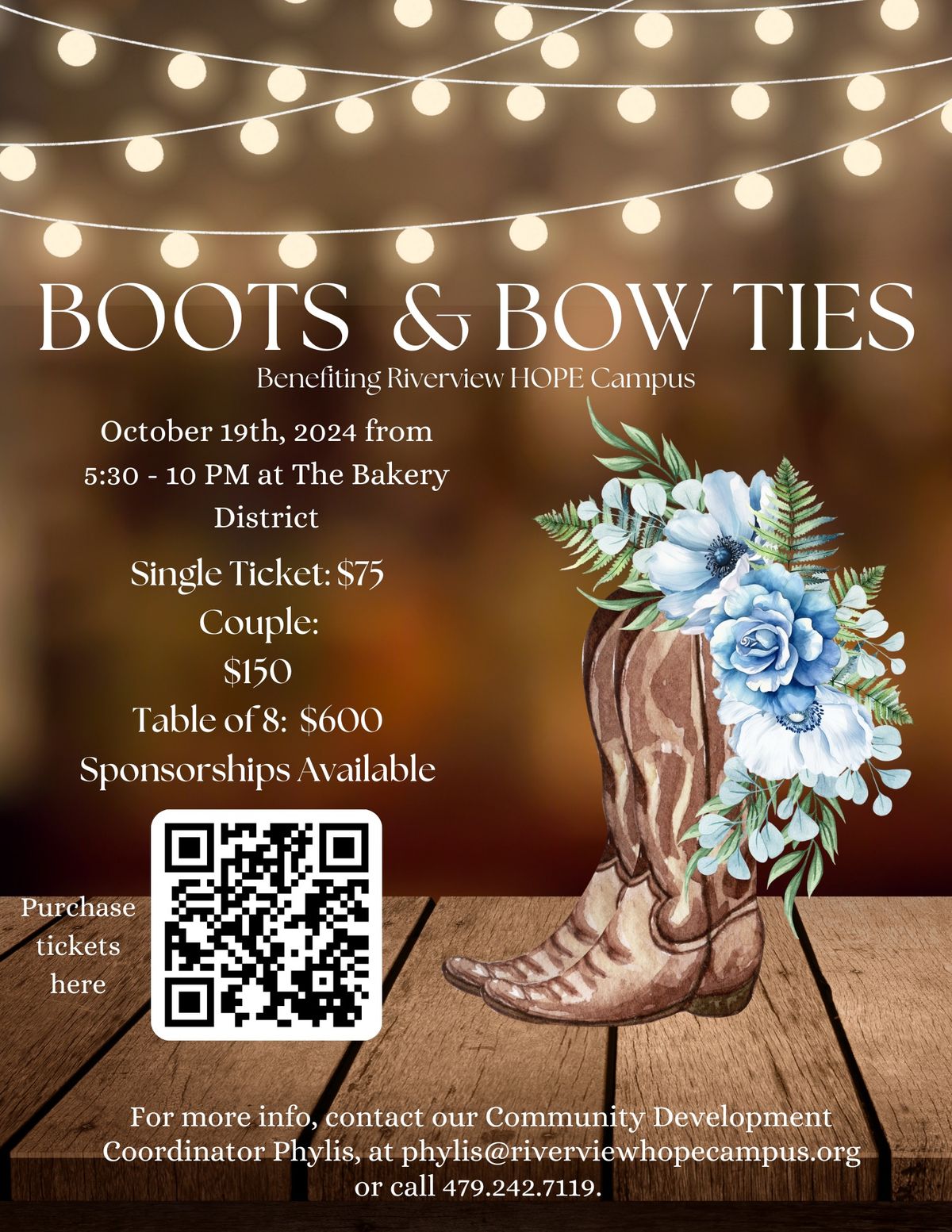 2nd Annual Boots & Bow Ties Gala