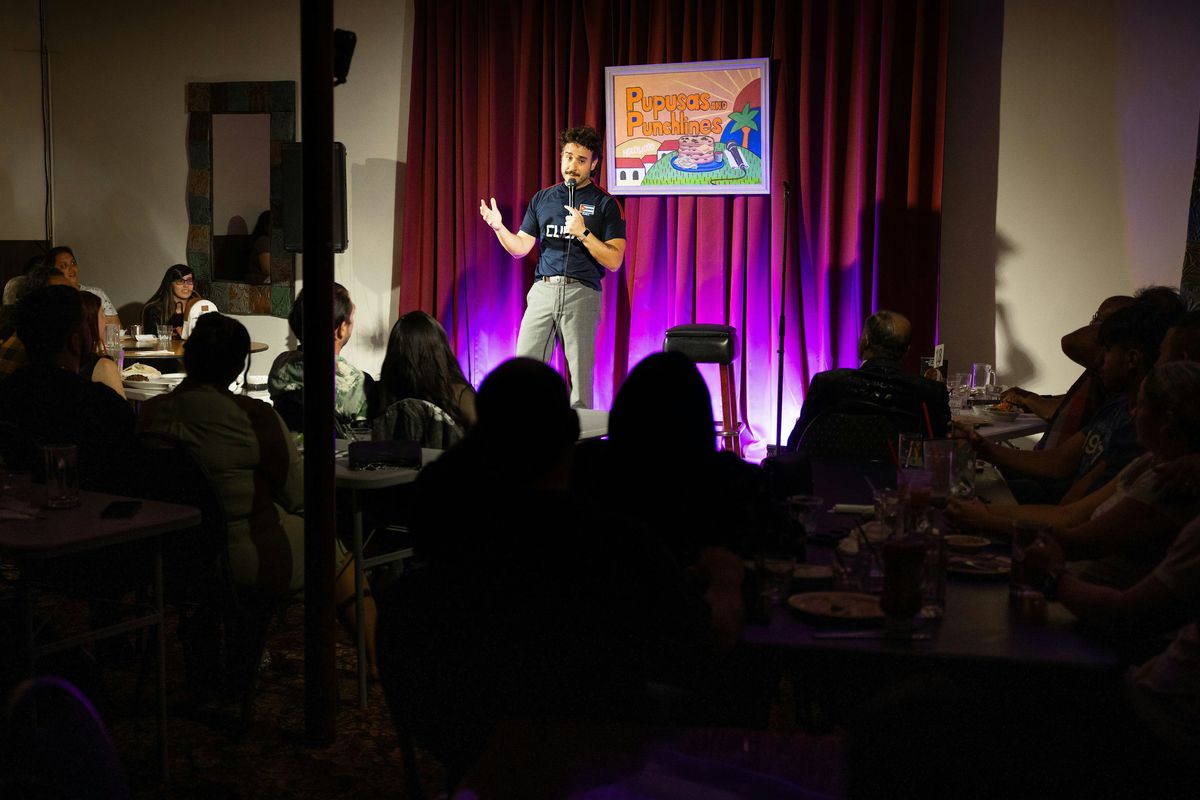 Pupusas and Punchlines | Latin Food | Stand Up | Feb 7